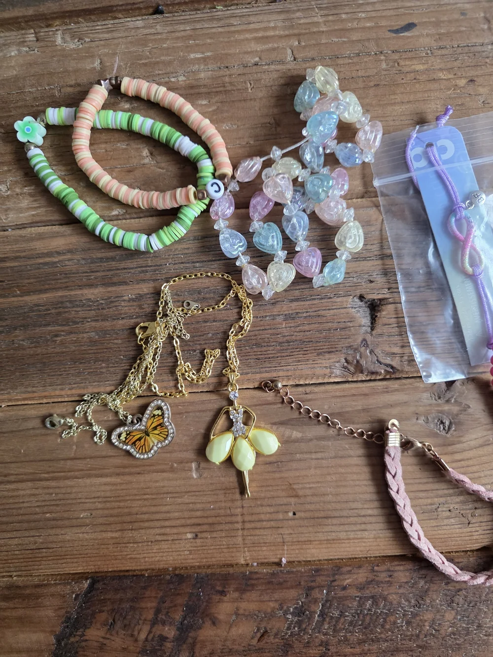Girls Grab Bag Assortment! Bracelets, Anklets, Necklaces!